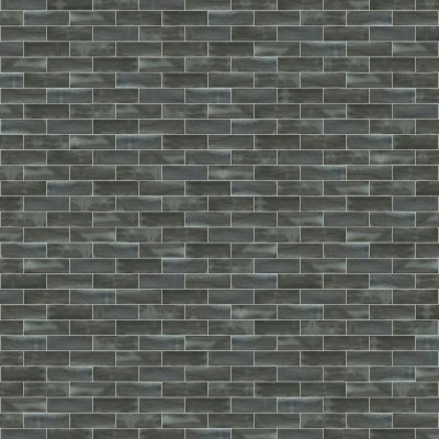 Qualis Ceramica Aruba 2x6 Coal Matt - Alternating 1/2