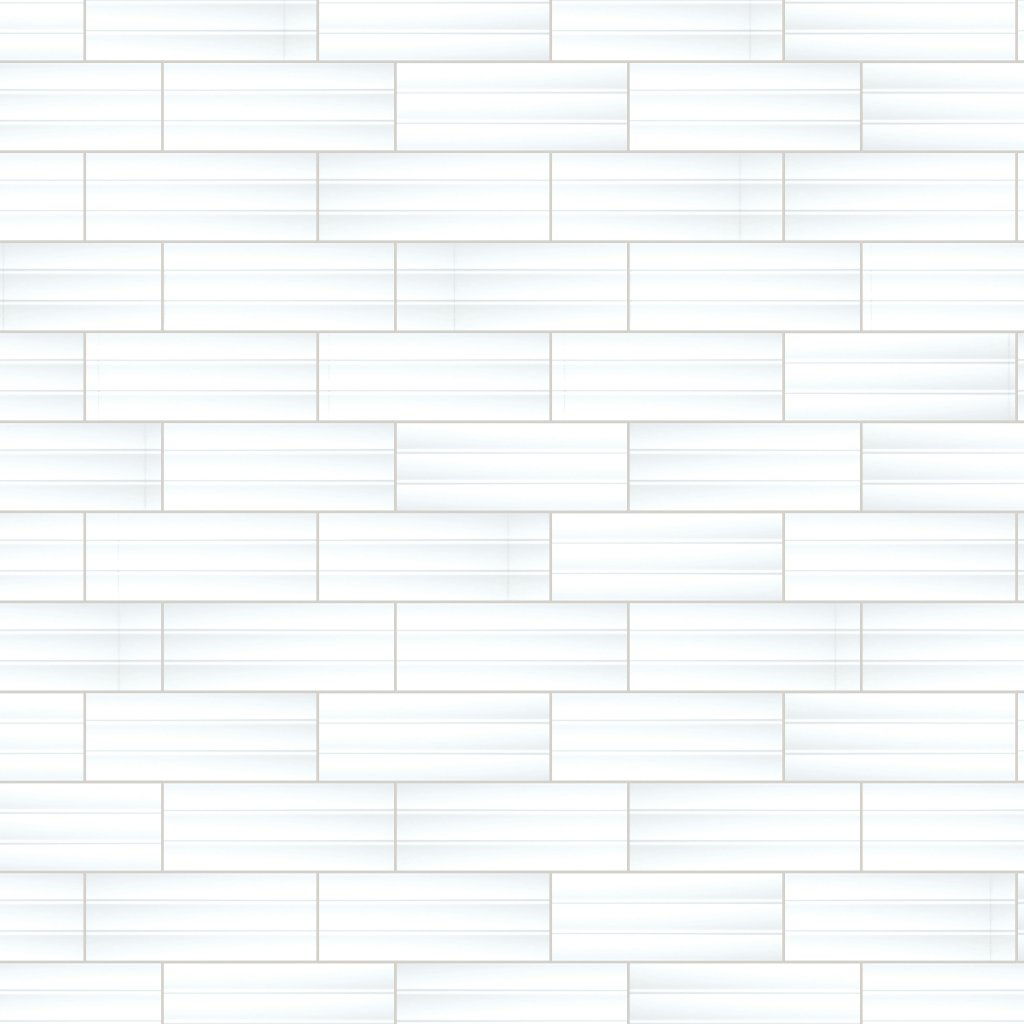 Qualis Ceramica Sausalito 5X13 White Matt 01