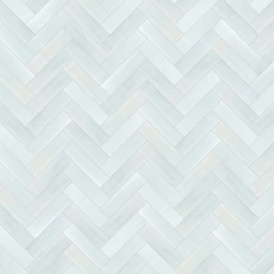 Qualis Ceramica Morocco 3x11 White Gloss - Herringbone