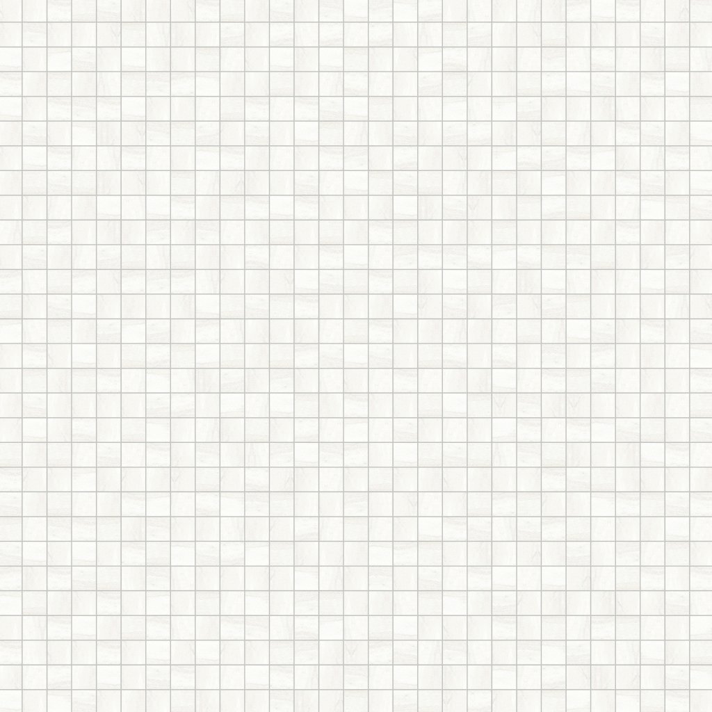 Daltile Linden Point Bianco, Straight Joint, 2X2, Matte - Bianco