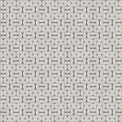 Marble Systems Black Leaf Glossy Ceramic Tile 6x6 - Black Leaf - 6" x 6" x 3/8"