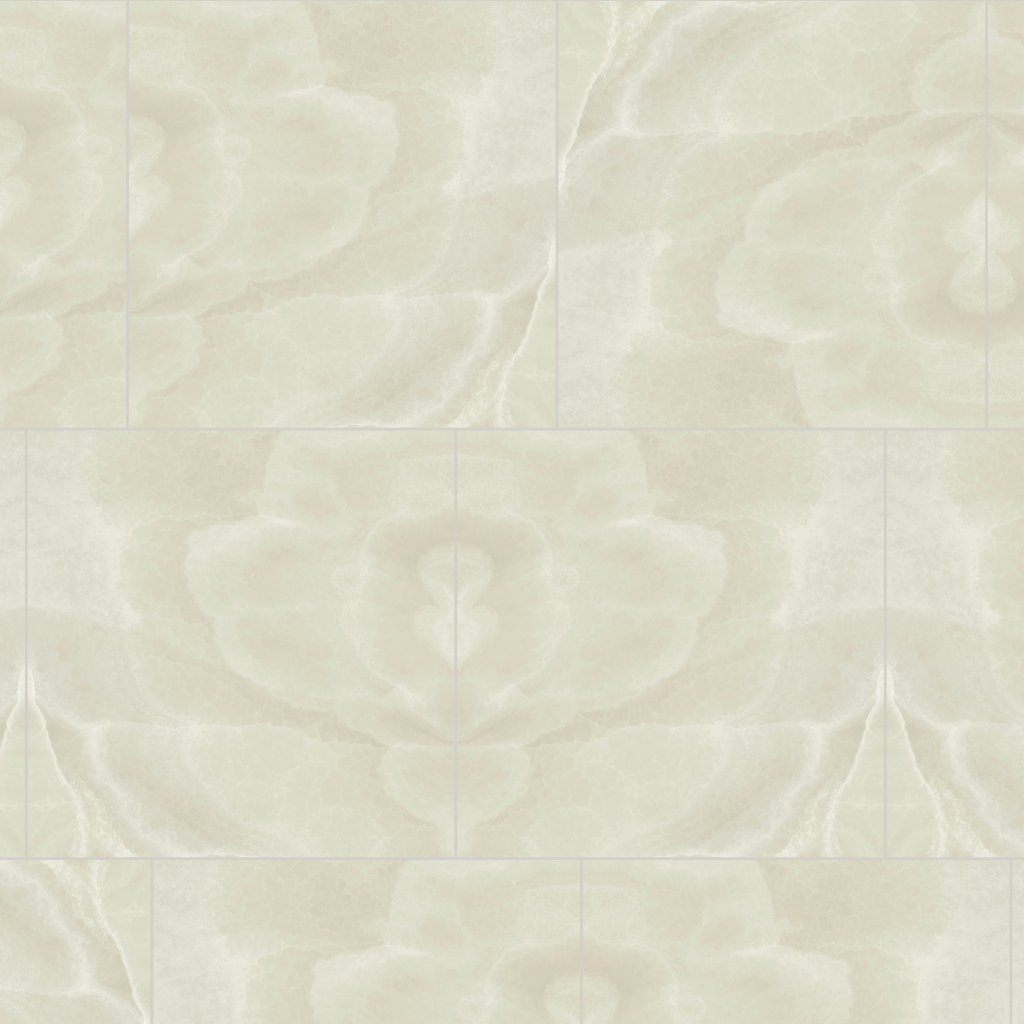 Qualis Ceramica Lustra 24x24 Onyx Crema Honed