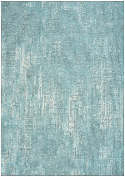 Nourison Home Nourison Botanical Washables BOT05 2' x 6' Green Modern Indoor Rug - 7'6" x 9'10"