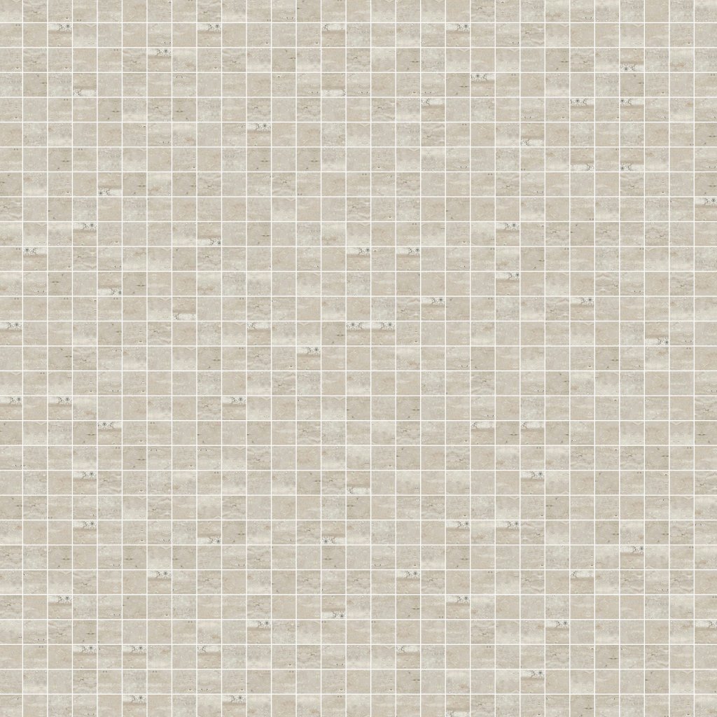 Qualis Ceramica Saturnia 2x2 Mosaic Silver Matte