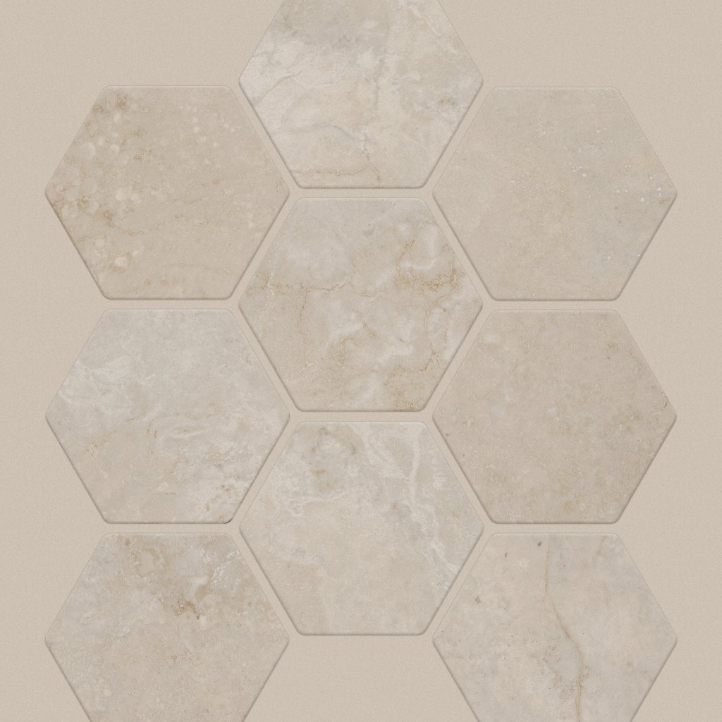 Shaw Floors Layered Earth HEX MOS CC - Cream