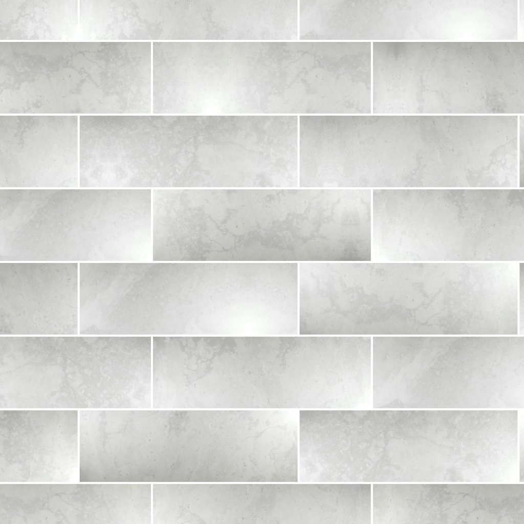 Qualis Ceramica QU Siena Argento 8X24W - Cream