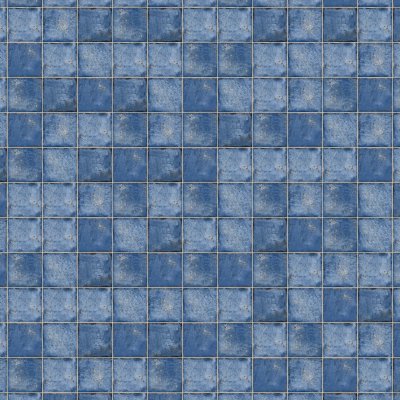 Qualis Ceramica Jamaica 5x5 Blue Gloss - 5" x 5"