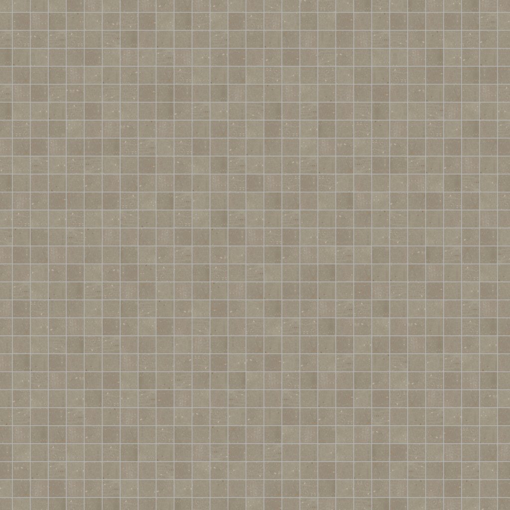 Daltile Exposition Greige, Straight Joint, 2X2, Matte - Greige