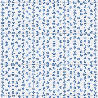 Marble Systems Pure White, Azure Glossy Desmond Ceramic Tile 6x6 - Pure White, Azure - 6" x 6" x 3/8"