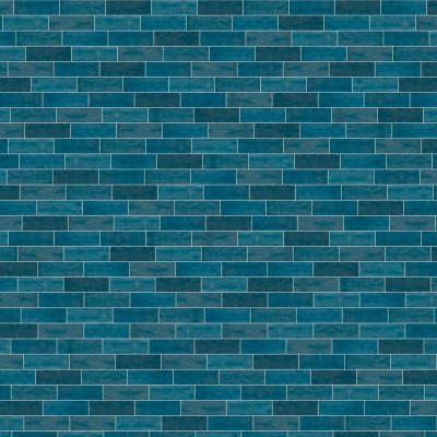 Qualis Ceramica Barcelona 2X6 Blue - 2" x 6"