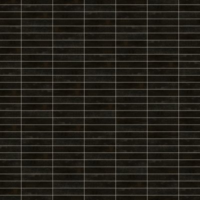 Qualis Ceramica Manhattan Downtown Nero 2X9 - 2" x 9"