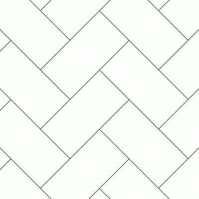 Qualis Ceramica Flow Calm Glossy 12X24W - Herringbone