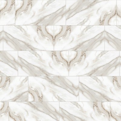 Qualis Ceramica Royal Stoneworks 12X24 Calacatta Royale Vintage - 12" x 24"