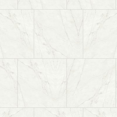 Qualis Ceramica Royal Stoneworks 24X24 Cloudstone White Polished - Alternating 1/3