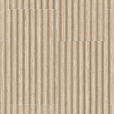 Qualis Ceramica Striata Wood 24x48 Natural - Alternating 1/3