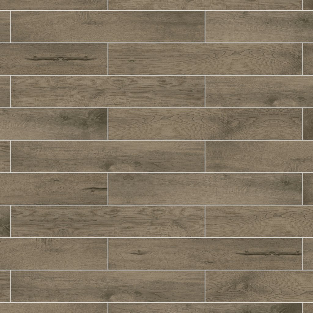 Daltile Sleigh Creek Wagon, Plank, 6X36, Matte - Wagon