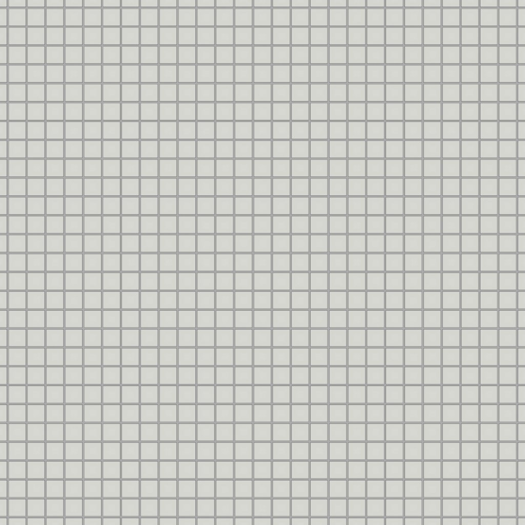Qualis Ceramica Traditions Warm Grey 2X2 Unglazed Matt Mosaic - Warm Grey