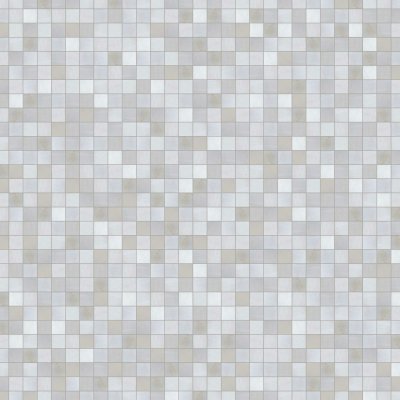 Marble Systems Light White Glossy Midan Zellige Mosaic 12x12 - Light White - 12" x 12" x 1/2"