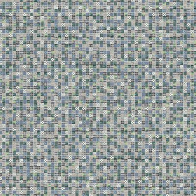 Qualis Ceramica Riviera Tileworks Chelsea Glass Classic Décor Blue Glossy Mosaic - 11.8"x 11.8"
