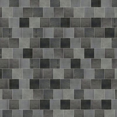 Qualis Ceramica Morocco 5x5 Coal Gloss - Alternating 1/3