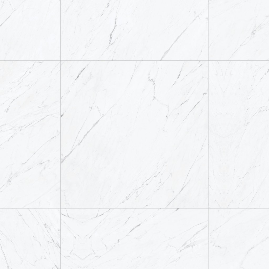 Daltile Marble Attaché Lavish Diamond Carrara, Square, 32X32, Polished - Diamond Carrara