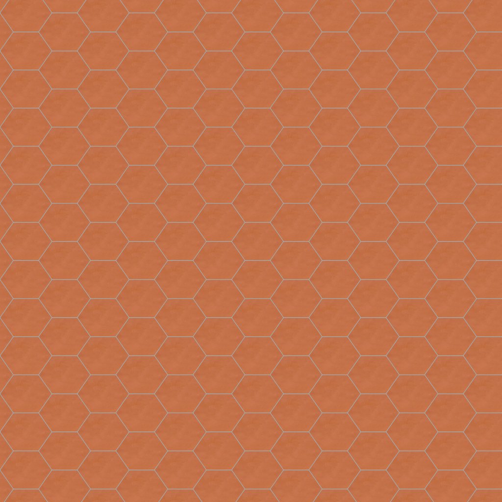 Marble Systems Handmade Cotto Light Matte Hexagon Terracotta Tile 6 - Handmade Cotto Light