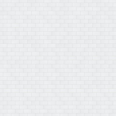 Qualis Ceramica Riviera Tileworks Chelsea Mini Subway White Glazed Porcelain Interlocking Mosaic 2"x4" - 11.8" x 11.8"