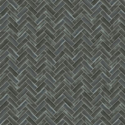 Qualis Ceramica Aruba 2x6 Coal Matt - Herringbone