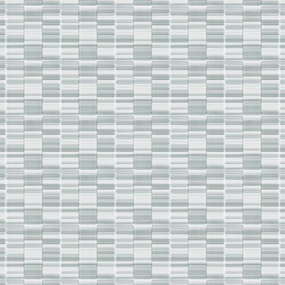 Qualis Ceramica Element Shades Of Grey Blend Stacked Mosaic - 11" x 11"