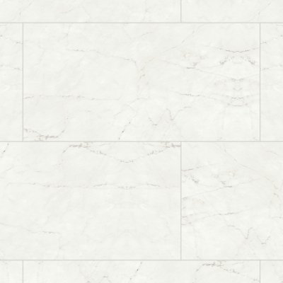 Qualis Ceramica Royal Stoneworks 24X48 Cloudstone White Polished - Alternating 1/3