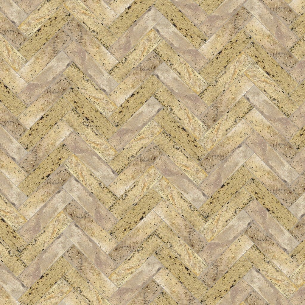 Marble Systems Reclaimed Matte Parquet Terracotta Tile 3x12 - Reclaimed