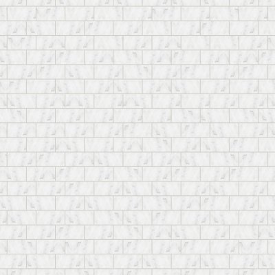 Qualis Ceramica Bianco Venatino 3x6 Honed - Alternating 1/3