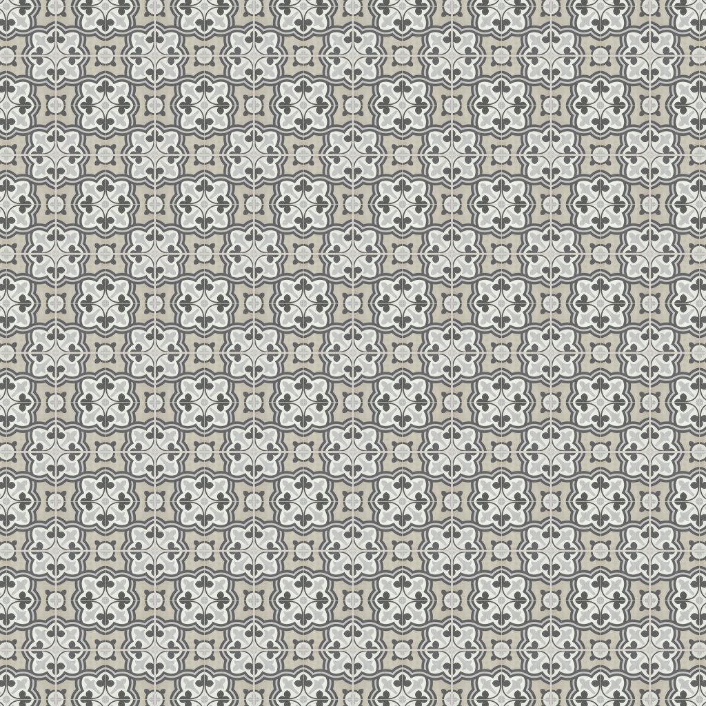 Qualis Ceramica Form 8x8 Sand Baroque