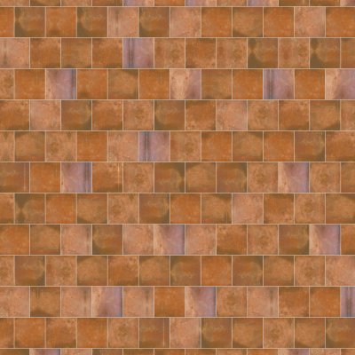 Qualis Ceramica Dominica 5x5 Rosso - Alternating 1/2