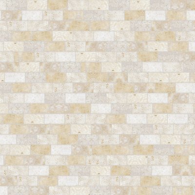 Qualis Ceramica Ivory 3x6 Tumbled - 3" x 6"