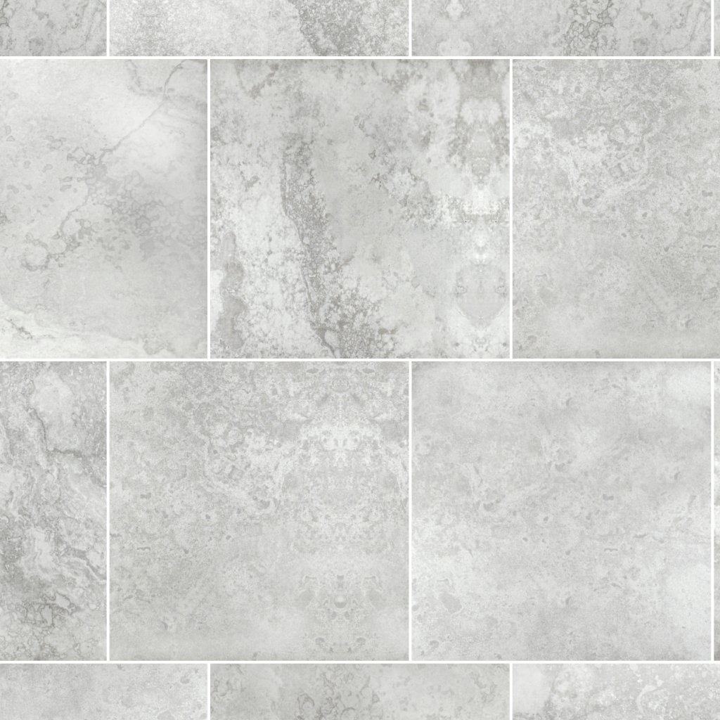 Qualis Ceramica QU Siena Argento 24X24F - Cream