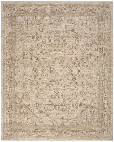 Nourison Home Nourison Harbor HRB03 9'6" x 13'2" Beige Vintage Indoor Rug - 7'10" x 10'