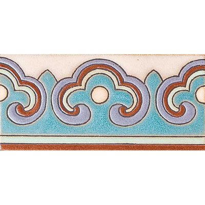 Marble Systems 371 B Glazed Ceramic Border Tiles 3x6 - 371 B - 3" x 6" x 3/8"