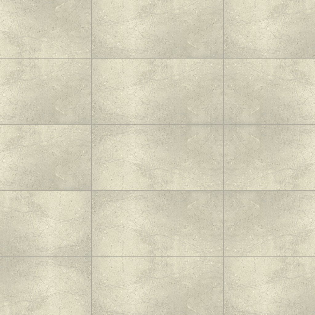 Marble Systems White Matte Porcelain Tile 12x24 - White
