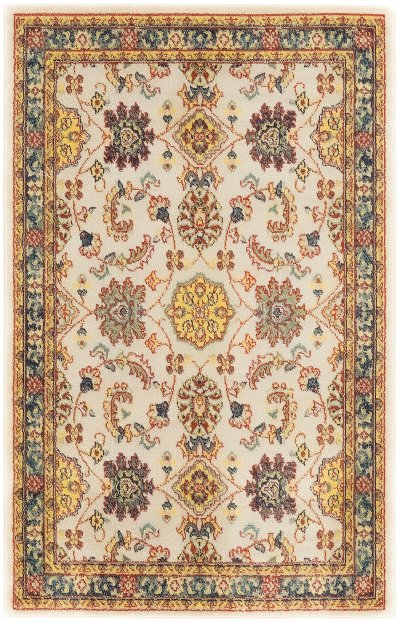 Nourison Home Nourison Sandy SDY05 8' x 10' Ivory Gold Vintage Rug - 4' x 6'