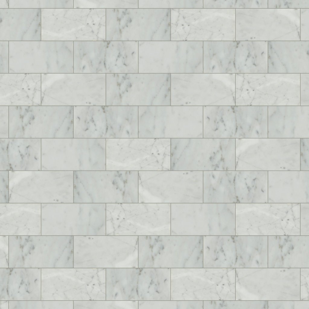 MSI Carrara White Subway Tile 6X12