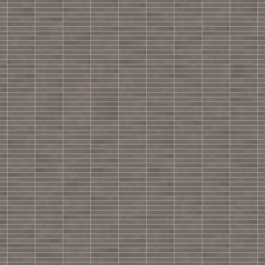 Daltile Synchronic Charcoal, Straight Joint, 1X6, Matte - Charcoal