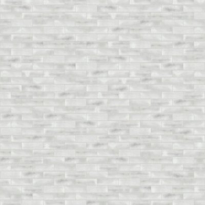 Qualis Ceramica Aruba 2x6 White Gloss - Alternating 1/2