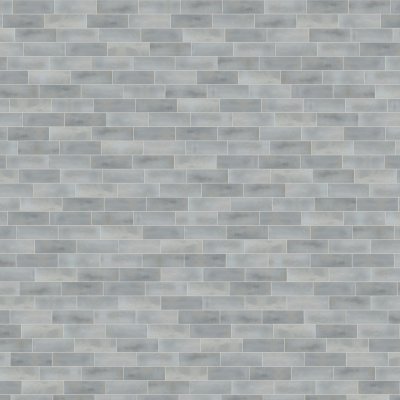 Qualis Ceramica Aruba 2x6 Steel Gloss - Random Length