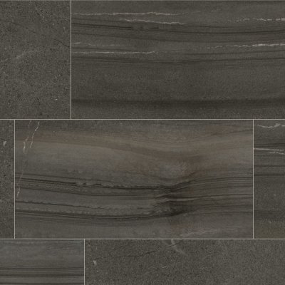 Qualis Ceramica Rhythm Rock Dark 24X48F - Random Length