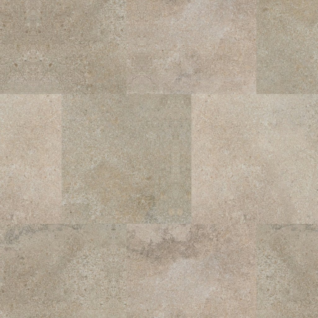 Daltile Haddonstone Atlas, Xterior Paver, 24X24, Stepwise, Textured - Atlas