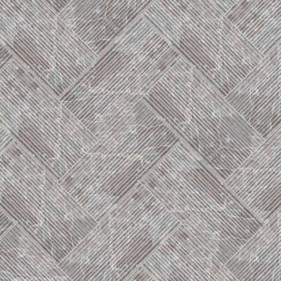 Qualis Ceramica Sereno Burgundy 12x24 Curva - Herringbone