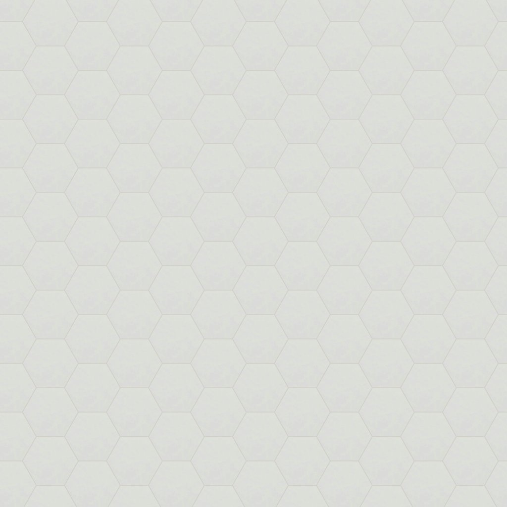 Qualis Ceramica Vida 5.5x6.3 White Hexagon