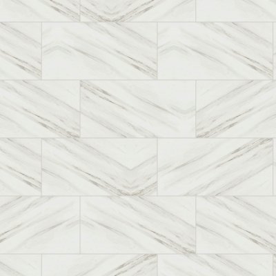 Qualis Ceramica Royal Stoneworks 12X24 Italian Cream Vein Polished - Alternating 1/3