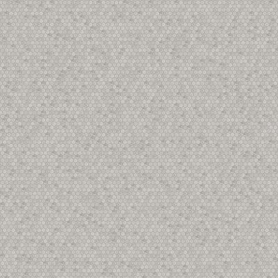 Marble Systems Silver Shadow Honed Hexagon 1x1 Marble Mosaic 11 1/2x12 1/4 - Silver Shadow - 11 1/2" x 12 1/4" x 3/8"